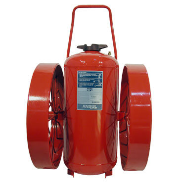 Ansul - Red Lined Wheeled Units Dry Chemical
